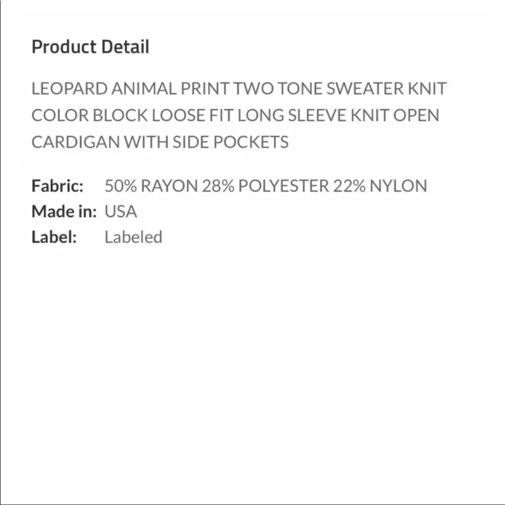 Multi Print Knit Cardigan - Picture 9 of 13